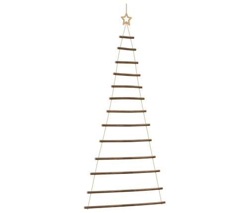 Árbol de Navidad con Estrella Superior 86x180 cm Rama Natural