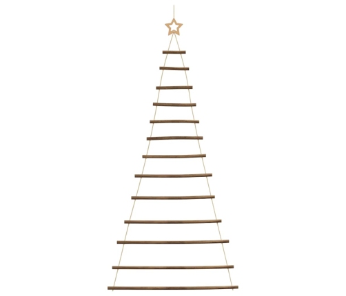 Árbol de Navidad con Estrella Superior 86x180 cm Rama Natural