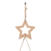 Árbol de Navidad con Estrella Superior 86x180 cm Rama Natural