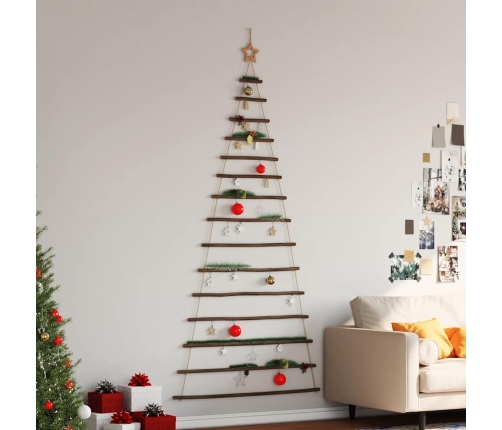 Árbol de Navidad con Estrella Superior 100x210 cm Rama Natural