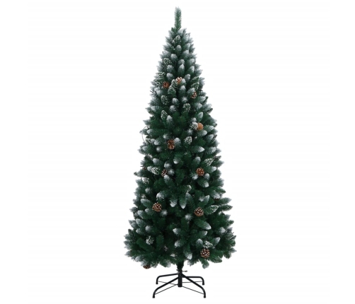 Árbol de Navidad artificial con 300 LEDs 180 cm