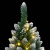 Árbol de Navidad artificial con 300 LEDs 180 cm