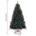 Árbol de Navidad artificial 150 LEDs 120 cm