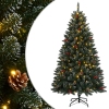 Árbol de Navidad artificial con 300 LEDs 210 cm