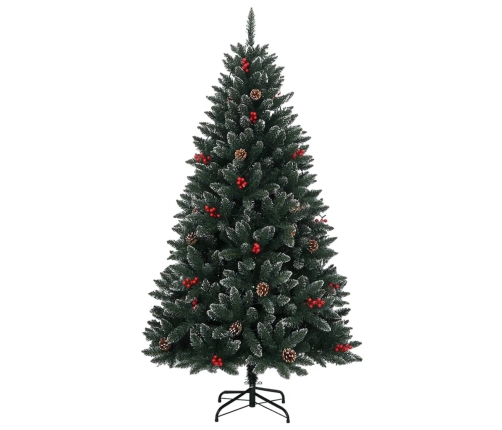 Árbol de Navidad artificial con 300 LEDs 210 cm