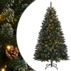 Árbol de Navidad artificial con 300 LEDs 240 cm