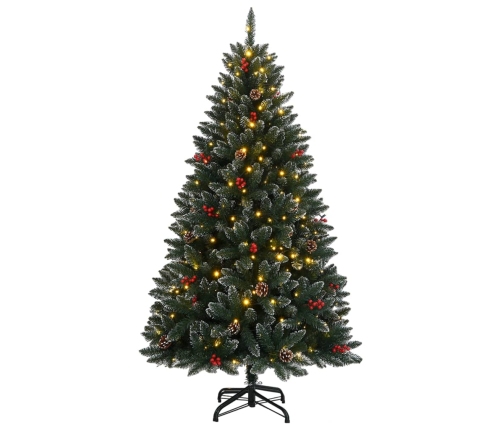 Árbol de Navidad artificial con 300 LEDs 240 cm