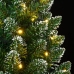 Árbol de Navidad artificial estrecho 150 LEDs 150 cm