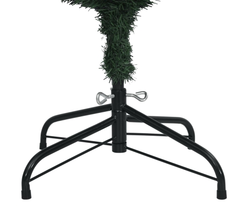 Árbol de Navidad artificial estrecho 150 LEDs 150 cm