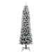 Árbol de Navidad artificial con 300 LED y nieve flocada 180 cm