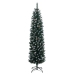 Árbol de Navidad artificial estrecho 150 LEDs 150 cm