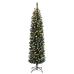 Árbol de Navidad artificial estrecho 150 LEDs 150 cm