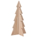 Árbol de Navidad de madera de adorno madera maciza pino 59,5 cm