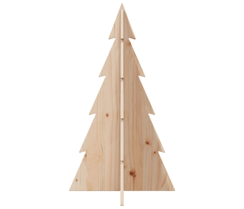 Árbol de Navidad de madera de adorno madera maciza pino 80 cm