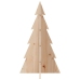 Árbol de Navidad de madera de adorno madera maciza pino 80 cm