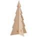 Árbol de Navidad de madera de adorno madera maciza pino 80 cm