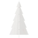 Árbol Navidad de adorno madera maciza pino blanco 80 cm