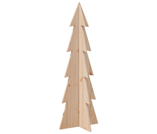 Árbol de Navidad de madera de adorno madera maciza pino 112 cm