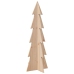 Árbol de Navidad de madera de adorno madera maciza pino 112 cm