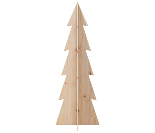 Árbol de Navidad de madera de adorno madera maciza pino 112 cm