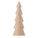 Árbol de Navidad de madera de adorno madera maciza pino 112 cm