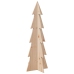 Árbol de Navidad de madera de adorno madera maciza pino 112 cm