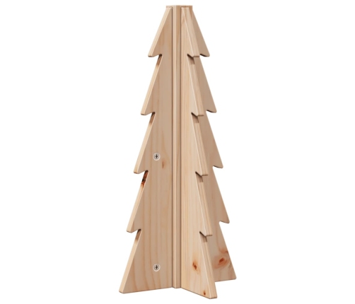 Árbol de Navidad de madera de adorno madera maciza pino 49 cm