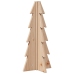 Árbol de Navidad de madera de adorno madera maciza pino 49 cm