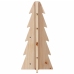 Árbol de Navidad de madera de adorno madera maciza pino 49 cm