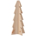 Árbol de Navidad de madera de adorno madera maciza pino 49 cm