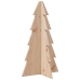 Árbol de Navidad de madera de adorno madera maciza pino 69,5 cm