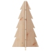 Árbol de Navidad de madera de adorno madera maciza pino 69,5 cm