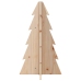 Árbol de Navidad de madera de adorno madera maciza pino 69,5 cm