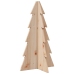 Árbol de Navidad de madera de adorno madera maciza pino 69,5 cm