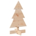 Árbol de Navidad de madera de adorno madera maciza pino 60 cm