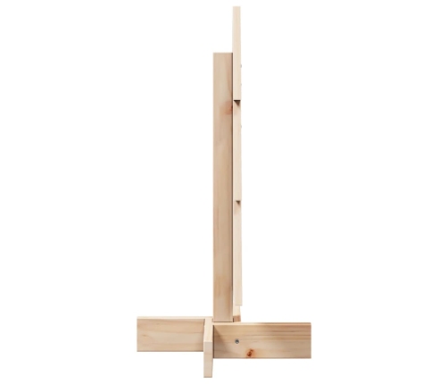 Árbol de Navidad de madera de adorno madera maciza pino 60 cm