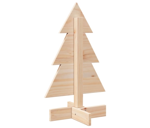 Árbol de Navidad de madera de adorno madera maciza pino 60 cm