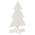 Árbol de Navidad de adorno madera maciza pino blanco 60 cm