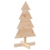 Árbol de Navidad de madera de adorno madera maciza pino 80 cm