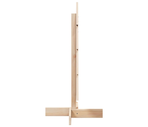 Árbol de Navidad de madera de adorno madera maciza pino 80 cm