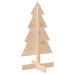 Árbol de Navidad de madera de adorno madera maciza pino 80 cm