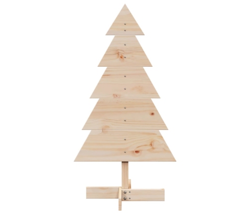 Árbol de Navidad de madera de adorno madera maciza pino 100 cm