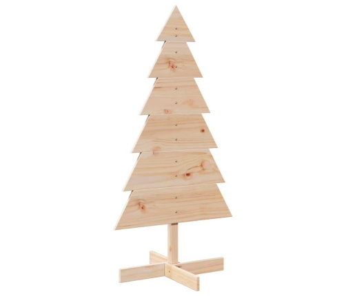 Árbol de Navidad de madera de adorno madera maciza pino 120 cm