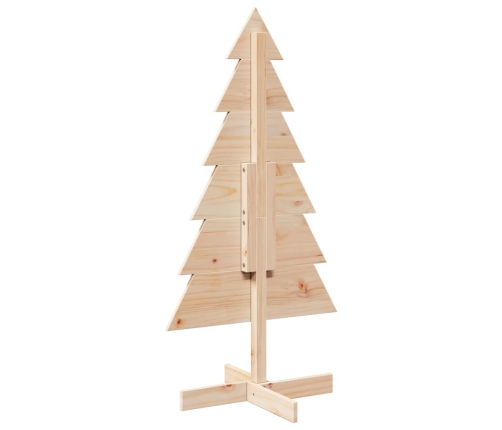 Árbol de Navidad de madera de adorno madera maciza pino 120 cm