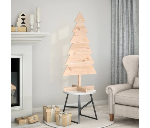 Árbol de Navidad de madera de adorno madera maciza pino 120 cm