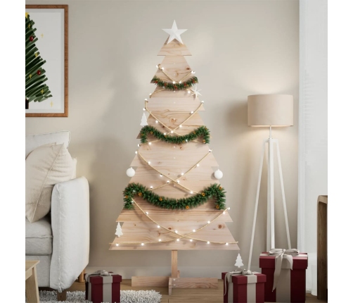 Árbol de Navidad de madera de adorno madera maciza pino 150 cm