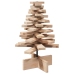 Árbol de Navidad de madera de adorno madera maciza pino 60 cm