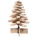 Árbol de Navidad de madera de adorno madera maciza pino 60 cm