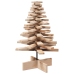 Árbol de Navidad de madera de adorno madera maciza pino 80 cm