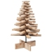 Árbol de Navidad de madera de adorno madera maciza pino 80 cm